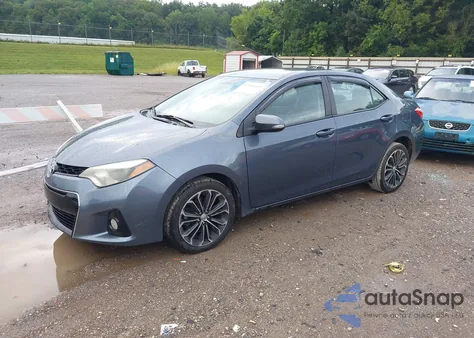 2014 Toyota Corolla S Plus from USA, damaged, VIN 2T1BURHE7EC054183